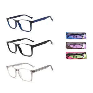 Оптовая продажа прямоугольные очки в тонкой оправе квадратные очки