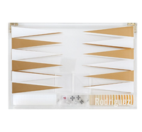 Backgamon acrylique luxe Lucite Backgammon acrylique jeu ensemble produit