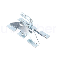 Supports de montage sur poteau en alliage d'aluminium ADSS, support de poteau universel FTTH pour l'installation de câbles à fibres optiques