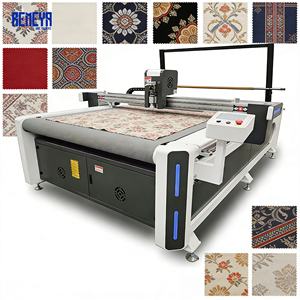 เครื่องตัดผ้าและหนังแบบกึ่งอัตโนมัติ REMEYA CNC หลายชั้น สำหรับผ้าแคนวาส ผ้าดิบ และหนัง พร้อม PLC และมอเตอร์ - Product Image 1