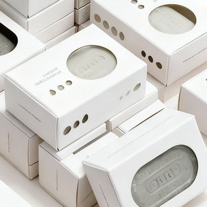 กล่องสบู่แบบกำหนดเอง กล่องบรรจุภัณฑ์สบู่ออร์แกนิก กล่องกระดาษคราฟท์สำหรับสบู่และเทียนหอม บรรจุภัณฑ์สำหรับสบู่ทำมือ - Product Image 4