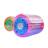 Boule aquatique gonflable en PVC de haute qualité, Zorb Ball, 2,5x2,3x1,7m, capacité <100kg, <5 passagers, usage commercial