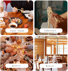 Baguettes jetables en bambou pour sushi, meilleur prix, emballage entièrement en papier pour restaurants et services de traiteur à emporter - Product Image 6