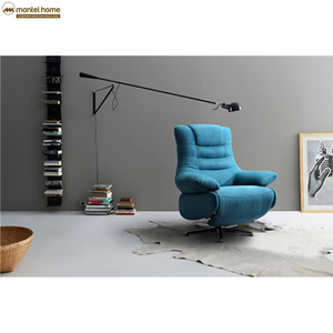 Black Single Wholesale Home Office <strong>Euro</strong> Manual Swivel TV Recliner <strong>Chair</strong> Ottoman New Electric Living Room Sofa Set Real Leather - Product Image 5