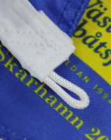 Drapeaux de fanion triangulaires personnalisés impression couleur polyester durable directe en usine