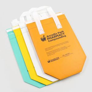 Custom Eco-Friendly Disposable Non-Woven Aluminum Lunch <b>Cooler</b> <b>Bag</b> Portable Thermal Takeaway <b>Bag</b> for Food - Product Image 2