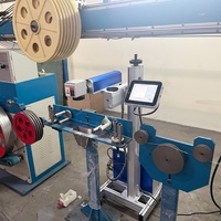 Graveur Laser Zhangjiagang pour PVC U PIPE HDPE PIPE machine de marquage marqueur laser à fibre