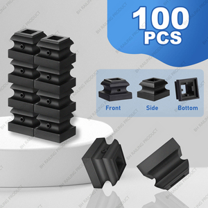 Chất lượng cao Thiết kế hiện đại Nhôm Cơ sở giày sắt lục bình cho cầu thang trong nhà căn hộ cơ sở Giày lan can & tay vịn - Product Image 6