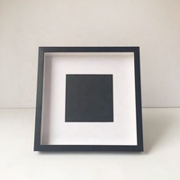 Haute qualité bricolage pour décor personnaliser Mdf 30*30 grande profondeur intérieure 3cm blanc 3D Deep Shadow Box Frame