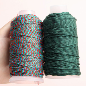 ไหมฝ้ายทอมือ เบอร์ 8 ย้อมสี สำหรับถักสร้อยข้อมือ สร้อยคอ งานฝีมือ - Product Image 3
