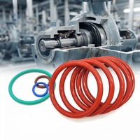 Chinesische Fabrik Gummi-O-Ring-Dichtungen NBR FKM FPM EPDM PU Silikon Flache Gummi-O-Ringe Nitril-Silikon-Gummi FFKM O-Ring