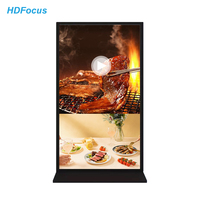 HDFocus - Quiosco de Señalización Digital de Pantalla Completa de 75 y 85 Pulgadas, 4K UHD, Android, WiFi, Pantalla Publicitaria con CMS en la Nube y Control Remoto para Centros Comerciales