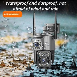 PoE không dây <span class=keywords><strong>Wifi</strong></span> 4G độ nét cao màn hình kép <span class=keywords><strong>Camera</strong></span> quan sát ban đêm CMOS điều khiển từ xa thông qua ứng dụng Android iOS cho ngoài trời - Product Image 4