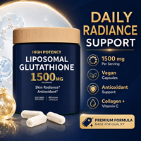 OEM Capsules Glutathion Liposomal 1500mg 60 Unités Antioxydant Éclat de la Peau Beauté Quercétine