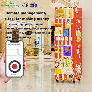 New Style <b>Corn</b> Machine Full Automatic Commercial Mall Popcorn Vending Machine With Coin Bill Acceptor - Product Image 5