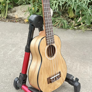 Guitarra Hawaiana Portátil de la Marca Aiersi, Venta al por Mayor, OEM/ODM, Logotipo Personalizado, <span class=keywords><strong>Ukelele</strong></span> Soprano de Fresno Acolchado de 21 Pulgadas para Amantes de la Música - Product Image 1