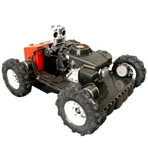 <span class=keywords><strong>Robot</strong></span> de cortacésped sobre orugas con control remoto eléctrico directo del fabricante en el jardín - Product Image 1