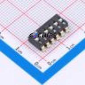 SMXS-06K-TP DIP Switch SMD Switch ( Number of Switch Sections: 6 )( Lead Spacing: 2.54mm )( Rated Current: 25mA ) - Product Image 1