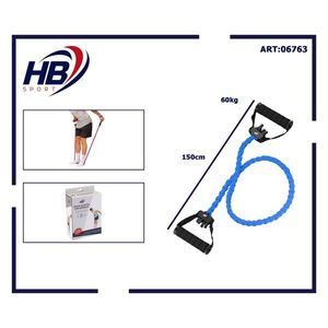 Bandas de Ejercicio de TPE Azul, Rectas y Trenzadas, 6*10*1500mm - Product Image 3