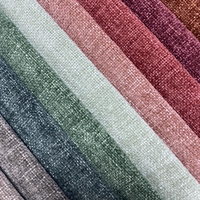 Tissu d'ameublement 100% polyester, velours côtelé lourd, pour canapé et rideaux