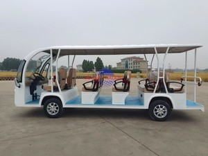 Voiture de tourisme électrique personnalisée 72V 7,5 kW à moteur AC, 14 places, pour excursions en extérieur - Product Image 2