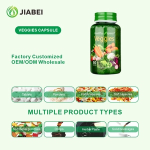 OEM/ODM 공장의 과일 야채 캡슐 성인의 활력 향상을 위한 영양 균형 식이 섬유 보충제 - Product Image 4