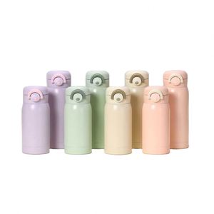 Custom Mini Bouncing <b>Thermos</b> <b>Cup</b> for Kids Double-Layer Vacuum Insulated Outdoor Portable Water Bottle for Students and Couples - Product Image 1