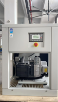 Compresseur d'air à spirale sans huile YiBang 5,5 kW 600 L/min 8 bars 7,5 CV AC 380 V 50 Hz à aimant permanent à conversion de fréquence