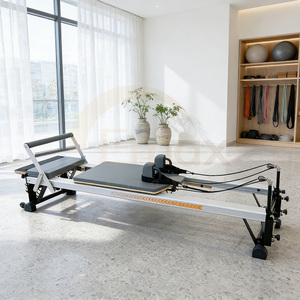 Barre de glisse professionnelle Ochi Factory Revo-style à suspension stable en aluminium pour Reformer Pilates et <span class=keywords><strong>Crossfit</strong></span> - Product Image 4