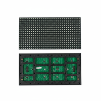 Módulo LED Blanco Programable P10 SMD de 320x160 mm, IP54, para Exteriores, Pantalla Desplazable de un Solo Color