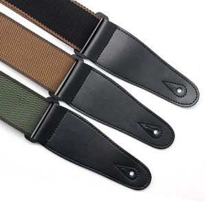 Correas de Guitarra de Algodón de 2 Pulgadas al por Mayor, Correa de Guitarra Ajustable para Guitarra Eléctrica, Acústica y Bajo, Accesorios - Product Image 3