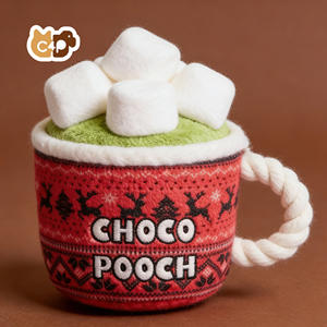 ของเล่นตุ๊กตาสุนัขแบบอินเทอร์แอคทีฟที่ปรับแต่งได้ ของเล่นแมวนุ่มนิ่มน่ารัก ผู้ผลิตของเล่นสำหรับสุนัข ของเล่นเคี้ยวสำหรับสุนัข ของเล่นมีเสียงสำหรับสุนัขและแมว - Product Image 1