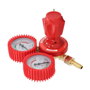 Manómetro de Acetileno de Latón Anti-Caídas para Soldadura y Corte, Reductor de Presión - Product Image 1