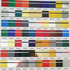 Materiali pubblicitari ABS fogli di plastica doppio colore 1.5mm 2mm