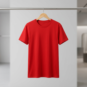<span class=keywords><strong>T</strong></span>-shirt all'ingrosso in misto cotone CVC da 180 g/m², 50% cotone 50% poliestere, a maniche corte, tinta unita, senza stampa. - Product Image 2