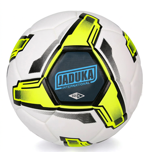 Balón de fútbol ligero talla 5 para entrenamiento y partidos de equipo para adultos, con nombre de equipo personalizado, unisex, diseño de 32 paneles, cosido a mano. - Product Image 1