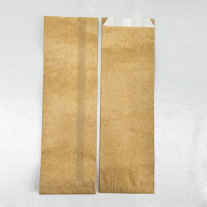 Kraft Paper Greaseproof <b>Bag</b> Food Grade Double Layer <b>Craft</b> <b>Bag</b> Croissant Donut baguette Small Paper <b>Bag</b> - Product Image 1