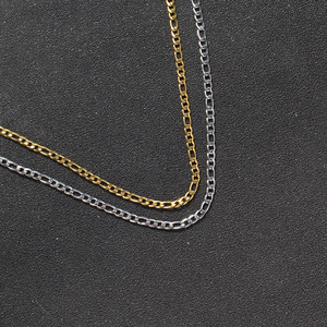 Stainless Steel <b>Chain</b>, Hip Hop Jewelry 3mm Stainless Steel Hip Hop Figaro <b>Chain</b> Tanjing Fashion Lijing Necklace - Product Image 3