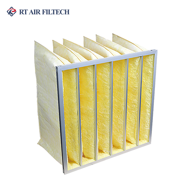 Medium Efficiency Air Filter Wholesale Price Fiberglass Pocket Filter for Industrial Use