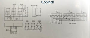 Display LED a 7 Segmenti a 3 Cifre da 0,56 Pollici Rosso Schermo per Stazione di Saldatura Lettura ad Alta Temperatura Pannello di Controllo Digitale per Attrezzature di Saldatura - Product Image 3