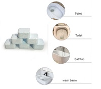 Nouvelle tablette effervescente de nettoyage pour cuvette de toilettes, forme solide, jetable, nettoyant pour toilettes, tablette de lavage