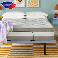 6 8 10 12 "King Size Cooling High Density Foam Bonnel Feder kern matratze in einer Box Top Comfy Gel Memory Foam Taschen feder matratze