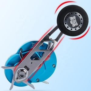 Nuovo Modello Mulinello <span class=keywords><strong>Ryobi</strong></span> Jigger BT Overhead in Metallo per Slow Jigging e Traina Mulinello da Pesca in Acqua Salata per Pesca d'Altura - Product Image 5