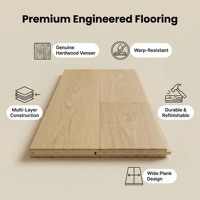 Parquet en chêne blanc, contrecollé avec un cœur multicouche, durable pour les zones à fort trafic, utilisation extérieure, garantie 10 ans