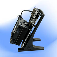 Silent NerdQaxe Hydro 4.8T Bitcoin Solo Miner, machine de minage ASIC à faible consommation d'énergie pour le minage à domicile