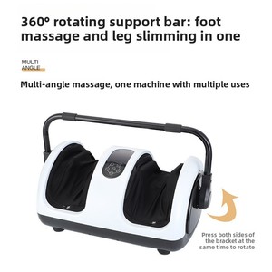 Masseur Shiatsu pour les jambes et les pieds, amélioration de la circulation, soulagement de la douleur, télécommande sans fil, machine de massage des mollets, soulagement de la fasciite plantaire - Product Image 2