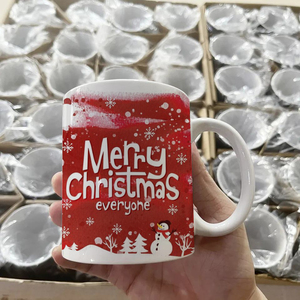 Tazas Personalizadas a Precio de Fábrica, Tazas Navideñas Coloridas para Impresión, Taza de Café de Cerámica Blanca de Sublimación de Alta Calidad de 11 oz - Product Image 4