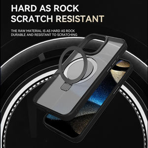 Couverture magnétique en gros avec support invisible aimant mince antichoc pour <span class=keywords><strong>iphone</strong></span> 14 pro max étui avec support 15 étui mobile - Product Image 5