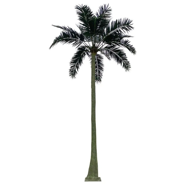 10 м кокосовые пальмы ветроустойчивые УФ влагостойкие садовые уличные декорации большое искусственное кокосовое дерево