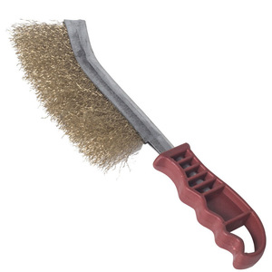 Cepillo para Parrilla con Mango Rojo, Cerdas de Alambre de Acero, Herramienta de Limpieza para Barbacoa de Alta Resistencia, Origen Jinhua - Product Image 5